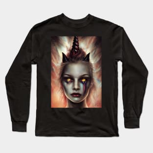 Unicorn Fairy Demon Long Sleeve T-Shirt